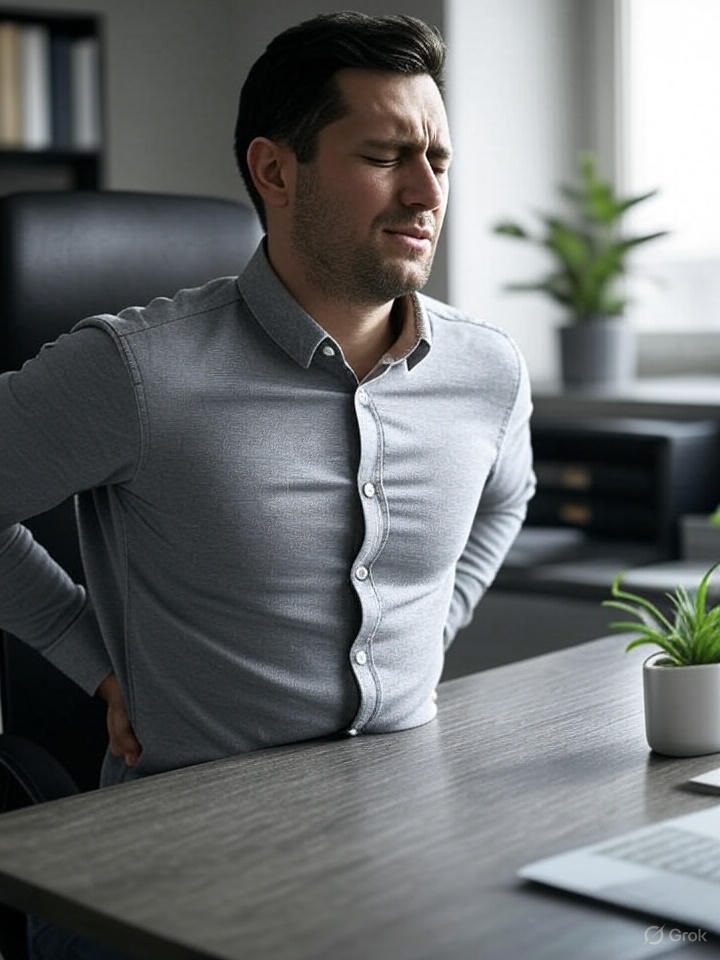Desk Job Back Pain in Nepal: A Complete Guide to Relief and Prevention